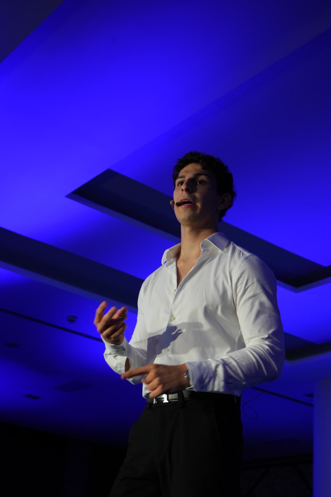 David Turu impartiendo formación